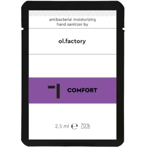 Антибактеріальний зволожуючий санітайзер COMFORT на гелевій основі