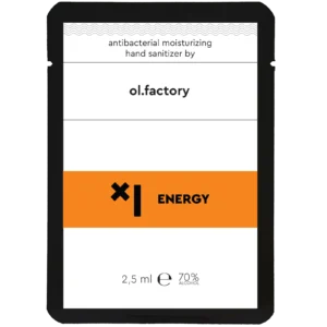 Антибактеріальний зволожуючий санітайзер ENERGY на гелевій основі